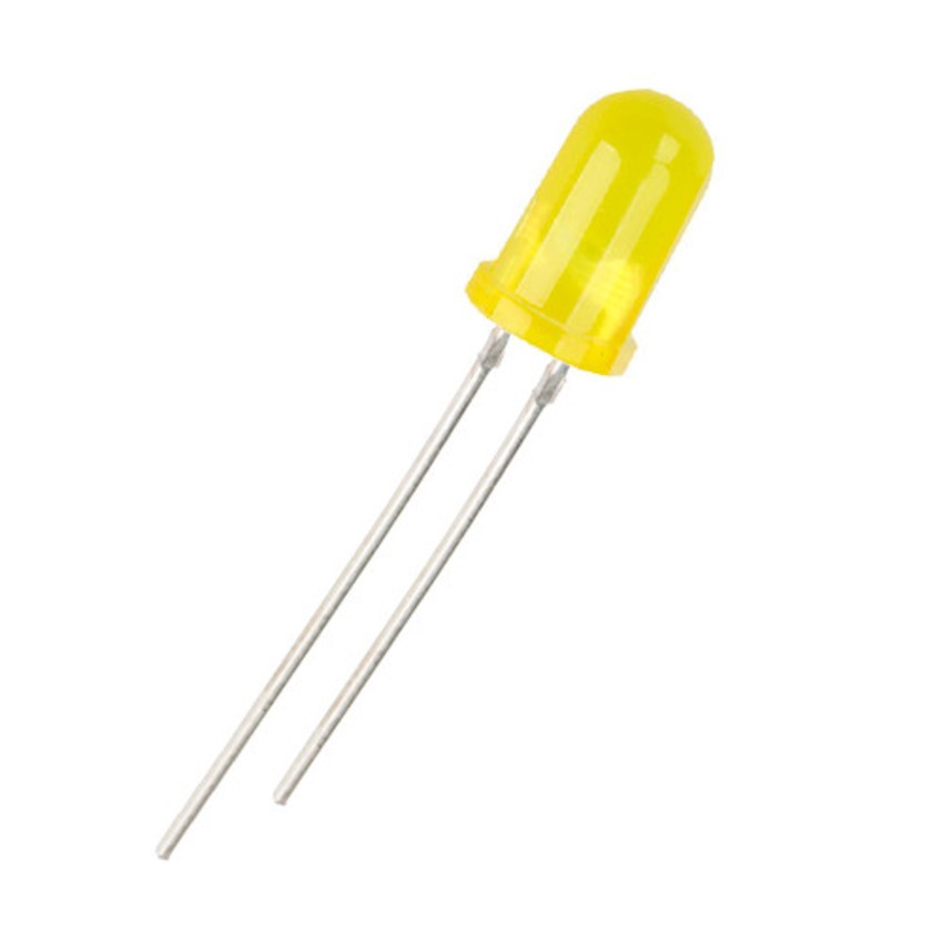 LED 3MM AMARELO - SIMPLES
