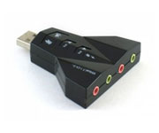 ADAPTADOR DE SOM USB USOM-20 DUPLO 7.1